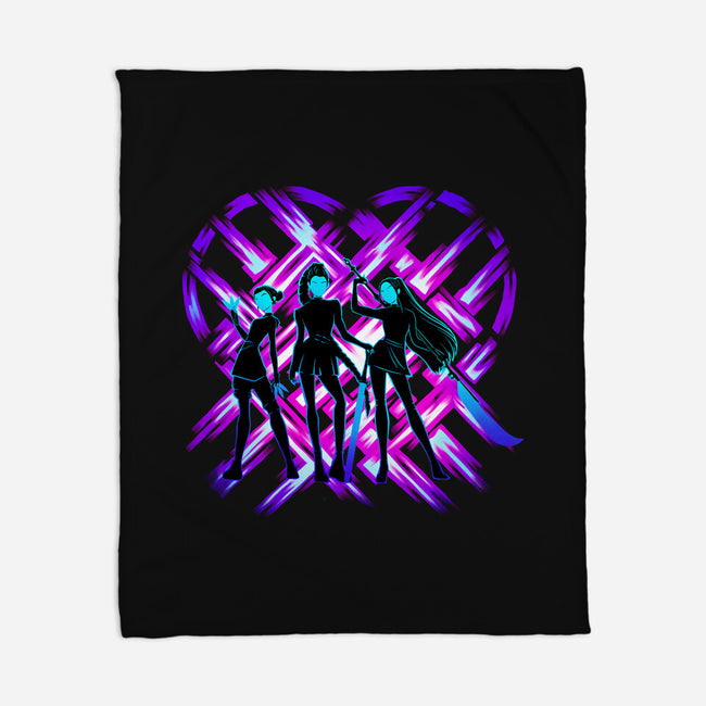 Three Hunters-None-Fleece-Blanket-rmatix