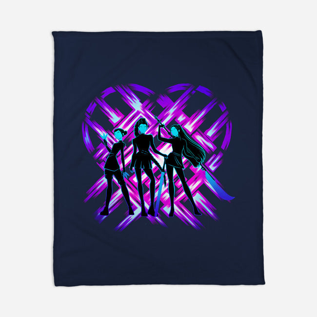 Three Hunters-None-Fleece-Blanket-rmatix