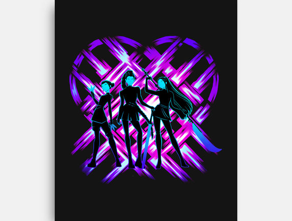 Three Hunters