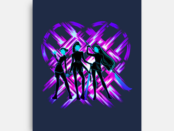 Three Hunters