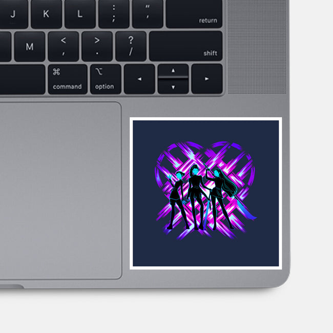 Three Hunters-None-Glossy-Sticker-rmatix