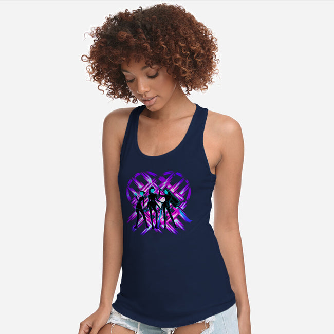 Three Hunters-Womens-Racerback-Tank-rmatix