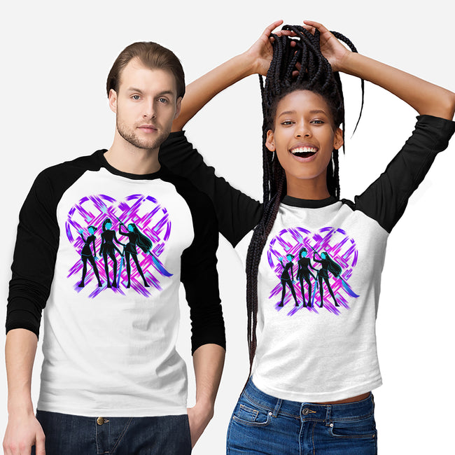 Three Hunters-Unisex-Baseball-Tee-rmatix
