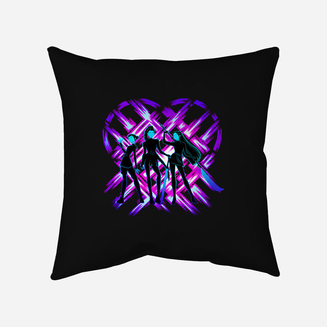 Three Hunters-None-Removable Cover w Insert-Throw Pillow-rmatix