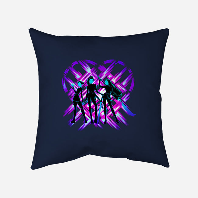 Three Hunters-None-Removable Cover w Insert-Throw Pillow-rmatix