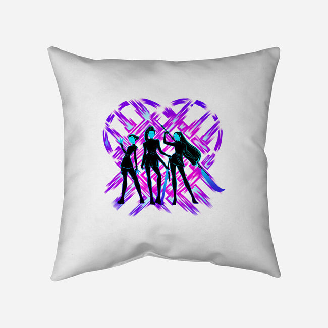 Three Hunters-None-Removable Cover w Insert-Throw Pillow-rmatix