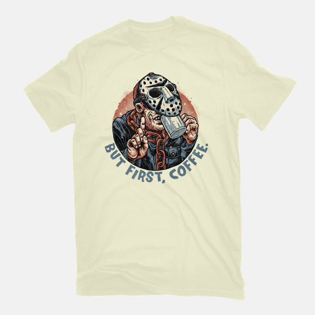 Camp Coffee-Mens-Premium-Tee-glitchygorilla