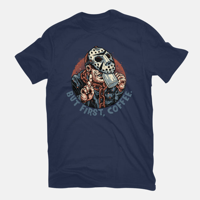 Camp Coffee-Youth-Basic-Tee-glitchygorilla