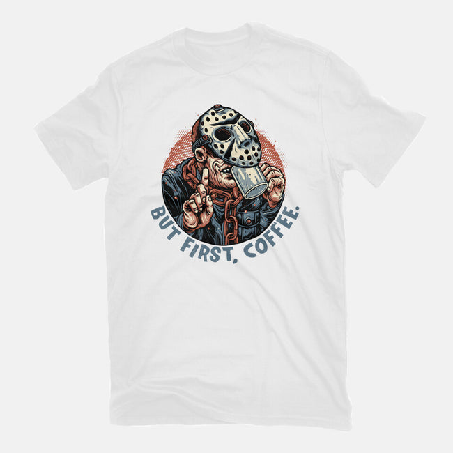 Camp Coffee-Mens-Basic-Tee-glitchygorilla
