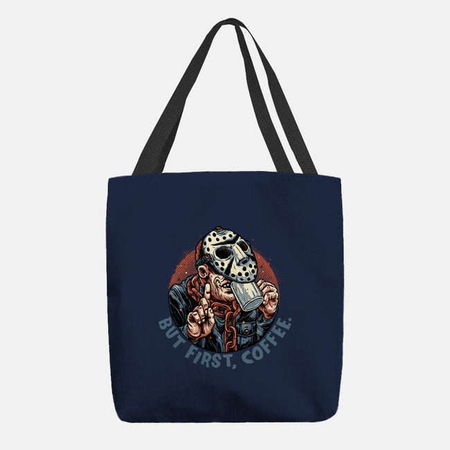 Camp Coffee-None-Basic Tote-Bag-glitchygorilla