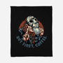 Camp Coffee-None-Fleece-Blanket-glitchygorilla