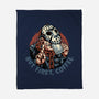Camp Coffee-None-Fleece-Blanket-glitchygorilla