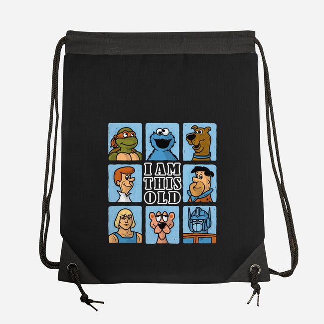 I Am This Old Gen-X-None-Drawstring-Bag-erion_designs