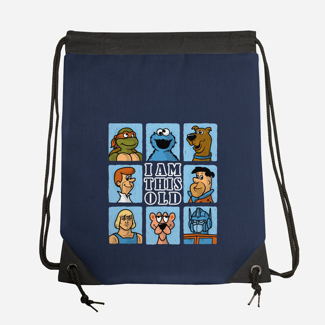 I Am This Old Gen-X-None-Drawstring-Bag-erion_designs