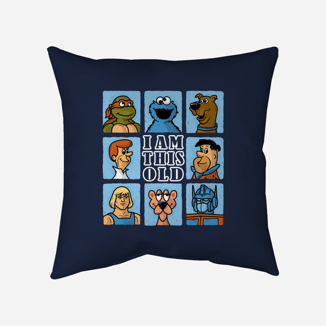 I Am This Old Gen-X-None-Removable Cover w Insert-Throw Pillow-erion_designs