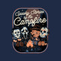 Spooky Campfire-None-Glossy-Sticker-glitchygorilla
