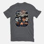 Spooky Campfire-Mens-Premium-Tee-glitchygorilla