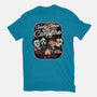 Spooky Campfire-Unisex-Basic-Tee-glitchygorilla