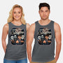 Spooky Campfire-Unisex-Basic-Tank-glitchygorilla