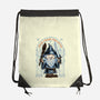 Just Speak Friend-None-Drawstring-Bag-glitchygorilla