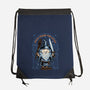 Just Speak Friend-None-Drawstring-Bag-glitchygorilla