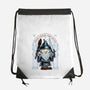 Just Speak Friend-None-Drawstring-Bag-glitchygorilla