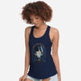 Just Speak Friend-Womens-Racerback-Tank-glitchygorilla