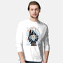 Just Speak Friend-Mens-Long Sleeved-Tee-glitchygorilla