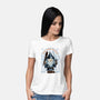 Just Speak Friend-Womens-Basic-Tee-glitchygorilla