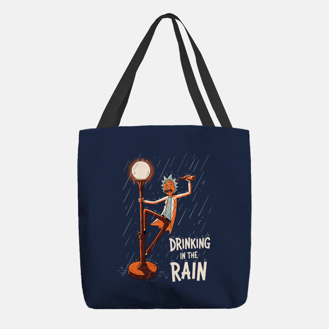 Drinking In The Rain-None-Basic Tote-Bag-P1yu5h