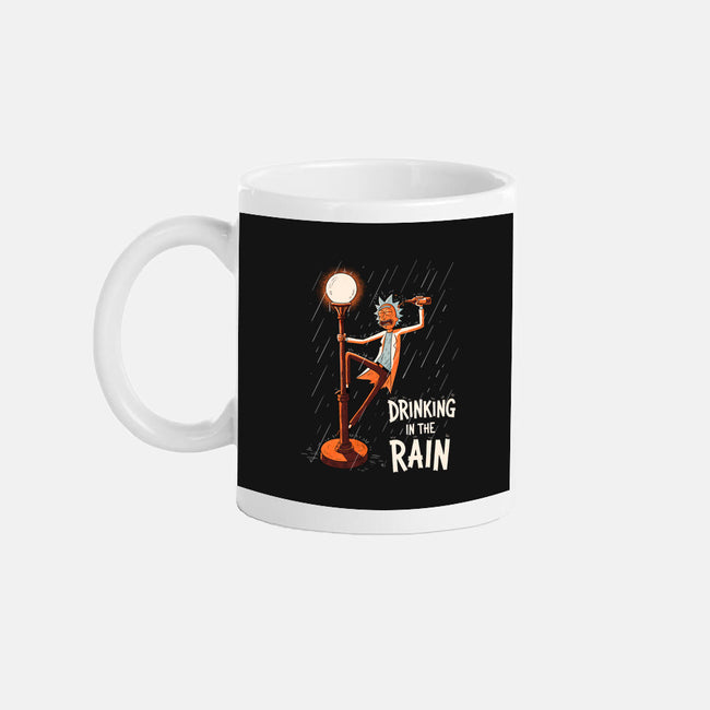 Drinking In The Rain-None-Mug-Drinkware-P1yu5h