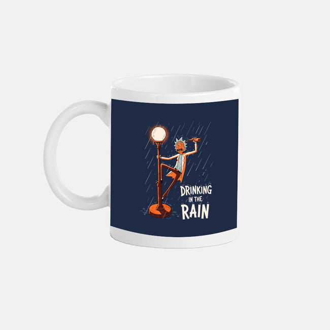 Drinking In The Rain-None-Mug-Drinkware-P1yu5h