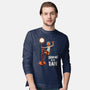 Drinking In The Rain-Mens-Long Sleeved-Tee-P1yu5h