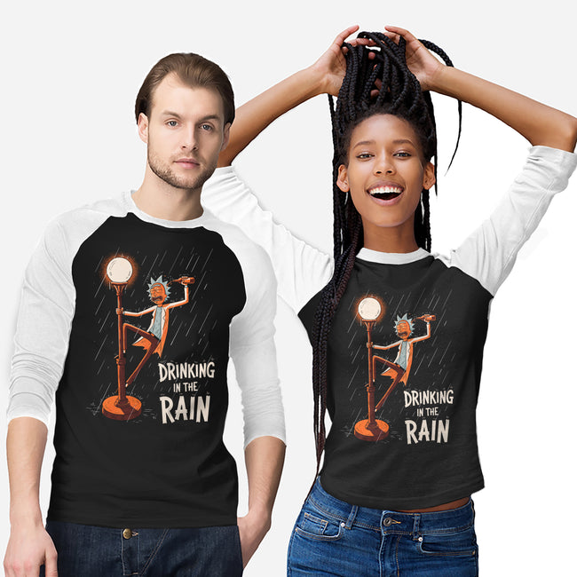 Drinking In The Rain-Unisex-Baseball-Tee-P1yu5h