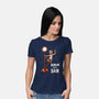 Drinking In The Rain-Womens-Basic-Tee-P1yu5h