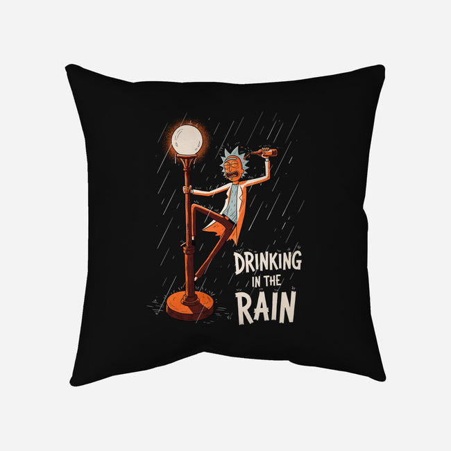 Drinking In The Rain-None-Removable Cover w Insert-Throw Pillow-P1yu5h