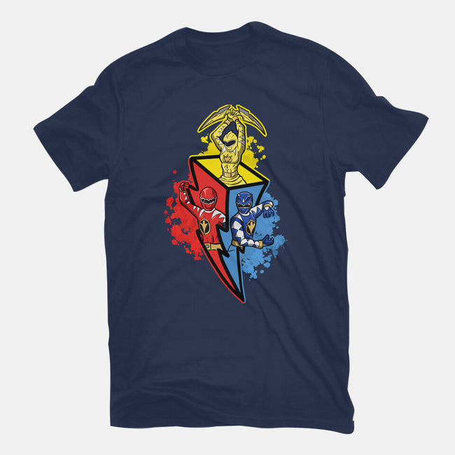 Dino Rangers-Unisex-Basic-Tee-nickzzarto
