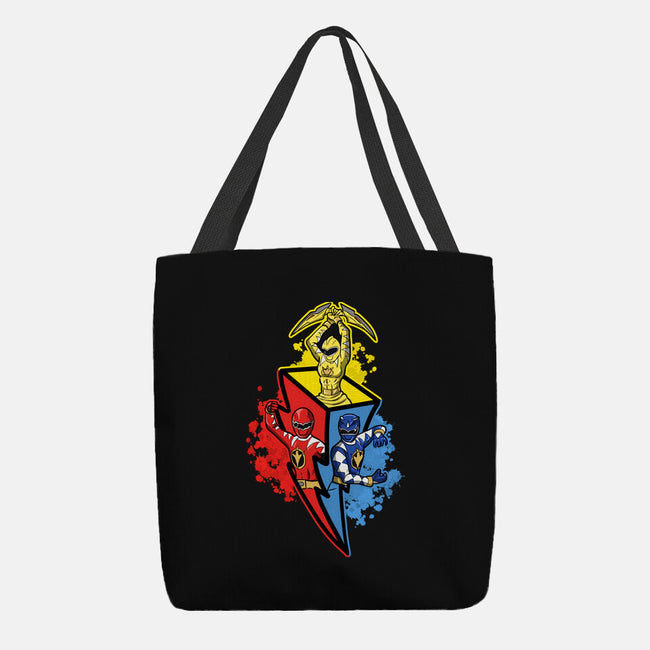 Dino Rangers-None-Basic Tote-Bag-nickzzarto