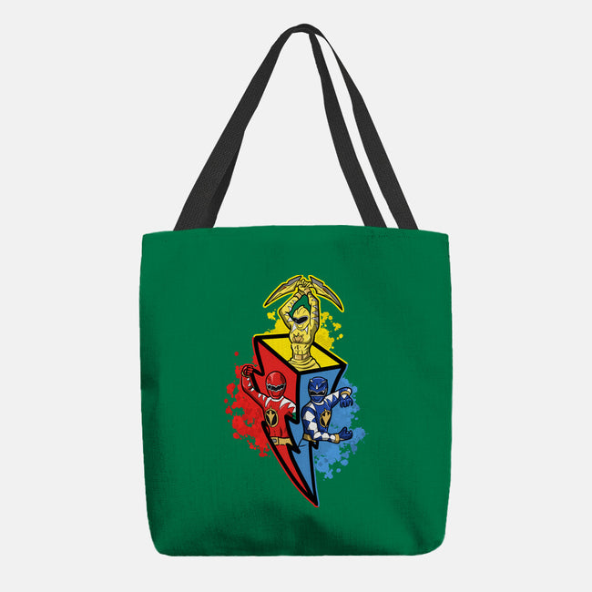 Dino Rangers-None-Basic Tote-Bag-nickzzarto