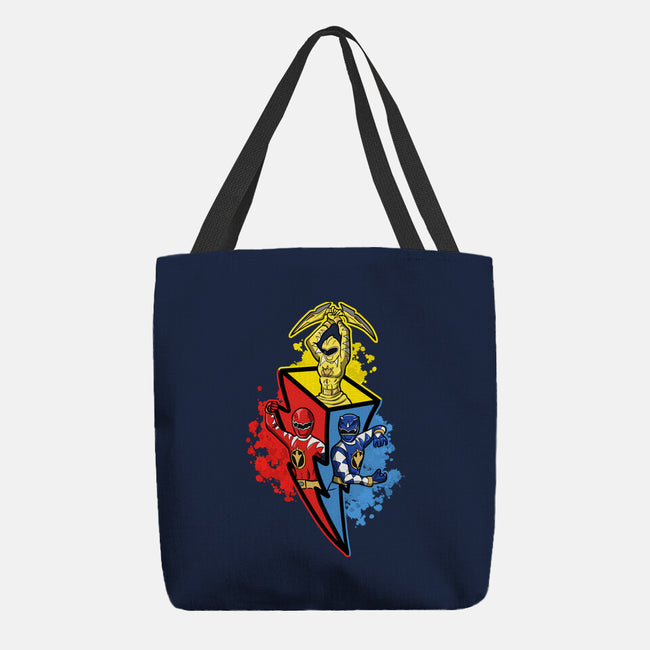 Dino Rangers-None-Basic Tote-Bag-nickzzarto