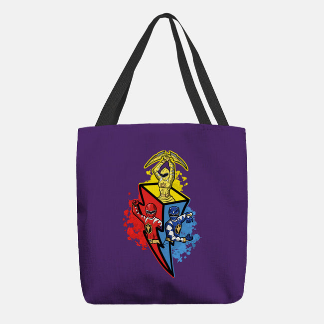 Dino Rangers-None-Basic Tote-Bag-nickzzarto