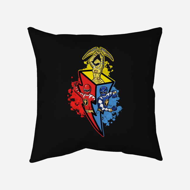 Dino Rangers-None-Removable Cover w Insert-Throw Pillow-nickzzarto