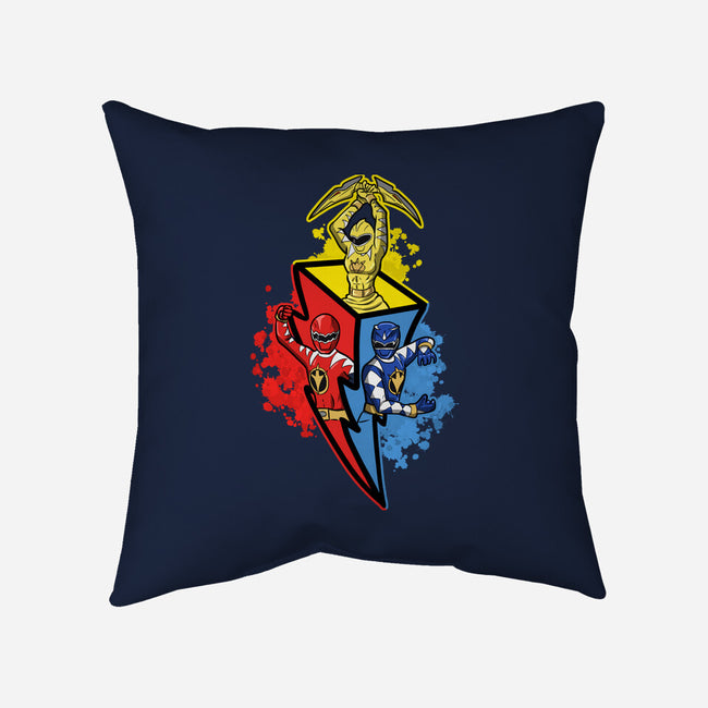 Dino Rangers-None-Removable Cover w Insert-Throw Pillow-nickzzarto