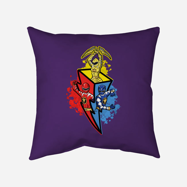 Dino Rangers-None-Removable Cover w Insert-Throw Pillow-nickzzarto