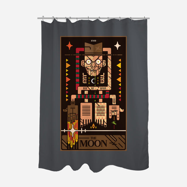 Freddy The Moon Man-None-Polyester-Shower Curtain-BadBox