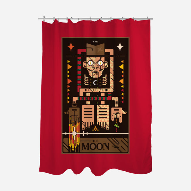 Freddy The Moon Man-None-Polyester-Shower Curtain-BadBox