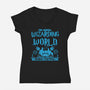 Wizarding World Music Festival-Womens-V-Neck-Tee-Boggs Nicolas