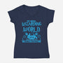 Wizarding World Music Festival-Womens-V-Neck-Tee-Boggs Nicolas