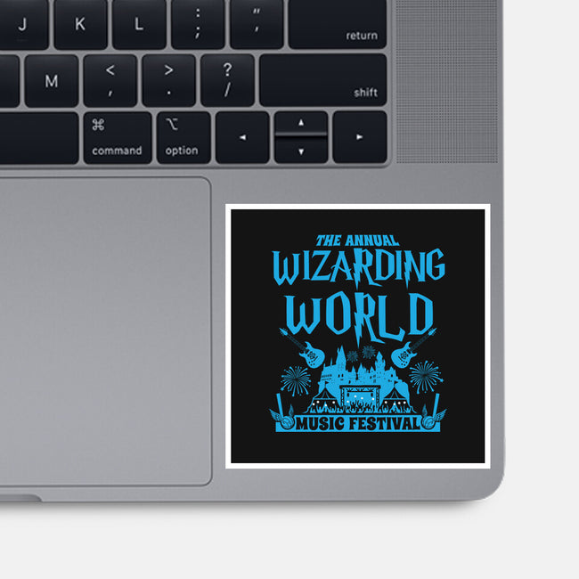 Wizarding World Music Festival-None-Glossy-Sticker-Boggs Nicolas