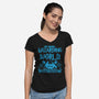 Wizarding World Music Festival-Womens-V-Neck-Tee-Boggs Nicolas